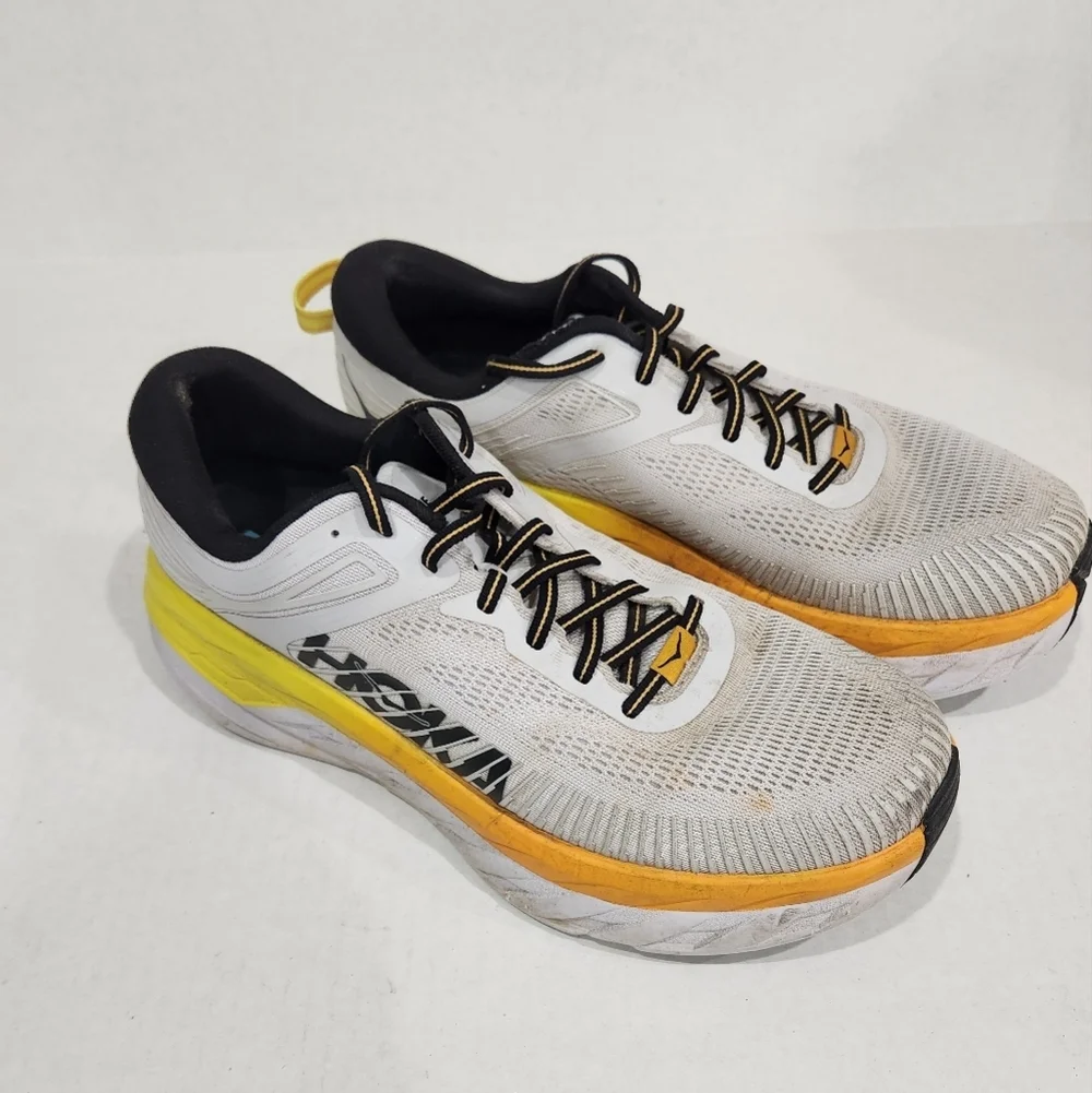 Hoka One One Bondi 7 1110530-NCRY Men's Size 11 2E gray